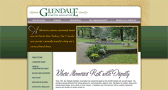 Desktop Screenshot of glendalecemetery.org